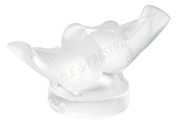 Cachet 2 Colombes Clair - Lalique